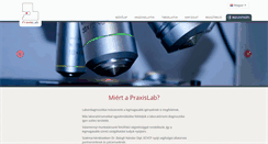 Desktop Screenshot of praxislab.hu