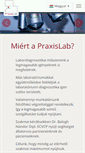 Mobile Screenshot of praxislab.hu